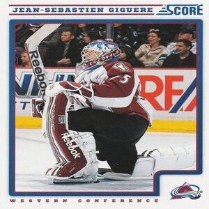 Jean-Sebastien Giguere - 2012/2013 Panini Score Hockey Card